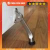 Chặn cửa móng ngựa KẼM MỜ (3 màu) đế mềm giữ mở hé, hãm 1 chiều