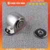 Hít nam châm thấp 30mm KẼM MỜ 1mm gắn nền, giữ cửa mở tránh va đập